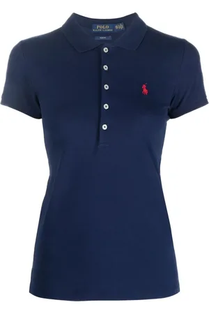 Ralph Lauren Julie logo-embroidered polo shirt