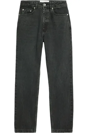 Ami High-rise straight-leg jeans