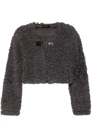 tout a coup Cropped buckle cardigan