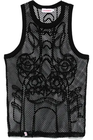 Charles Jeffrey Loverboy Graphic Net top