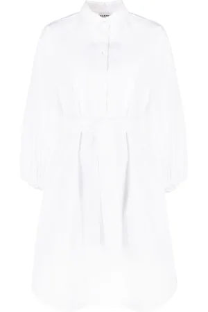 P.A.R.O.S.H. Belted long-sleeve shirt dress