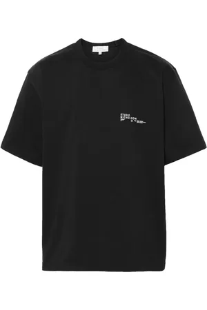 STUDIO NICHOLSON Logo-print cotton T-shirt