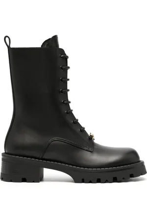 VERSACE Alia lace-up boots
