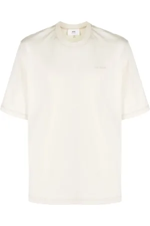 Ami Fade Out logo-embroidered T-shirt