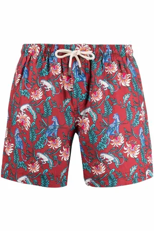 PENINSULA SWIMWEAR Malindi floral-print swimming shorts