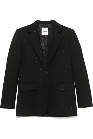 Sandro Sequin-embellished blazer