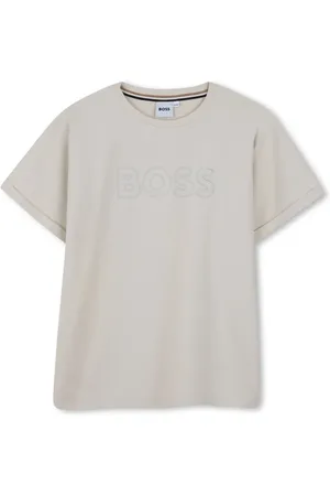 HUGO BOSS Logo-embroidered T-shirt