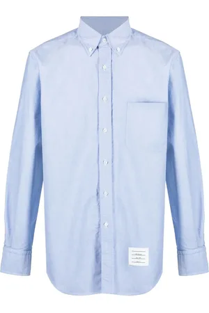 Thom Browne Chest-pocket Oxford shirt