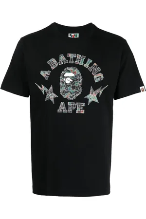 A Bathing Ape Logo-print cotton T-shirt