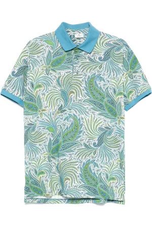 Etro Paisley-print polo shirt