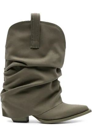 R13 Low Rider slouchy cowbody boots