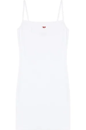 Diesel D-Hopy-D logo-appliqu?? mini dress