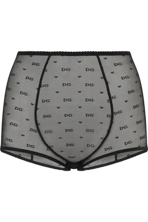 Dolce & Gabbana High-waisted jacquard briefs