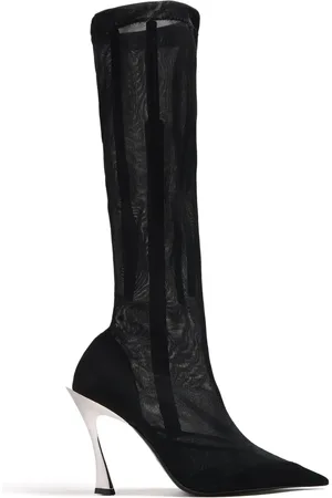 MUGLER Fang 95mm mesh boots