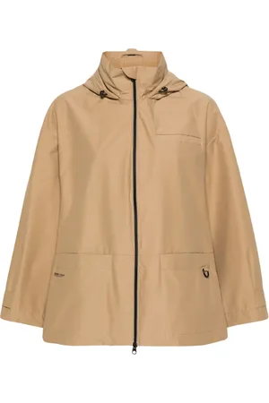 Bimba y Lola Zip-up hooded rain coat