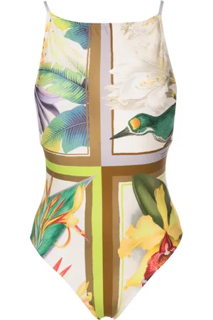 Lenny Niemeyer Carres open-back swimsuit