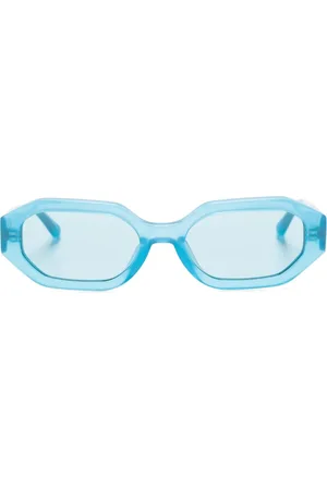 Linda Farrow X The Attico Irene geometric sunglasses