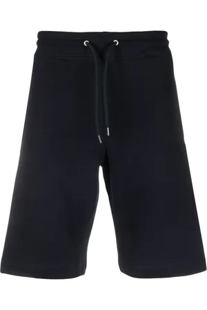 Paul Smith Zebra-patch organic-cotton track shorts
