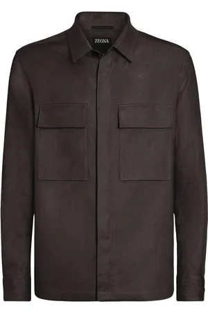 Ermenegildo Zegna Linen shirt jacket