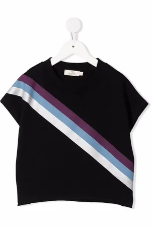 Le pandorine Striped organic cotton T-shirt