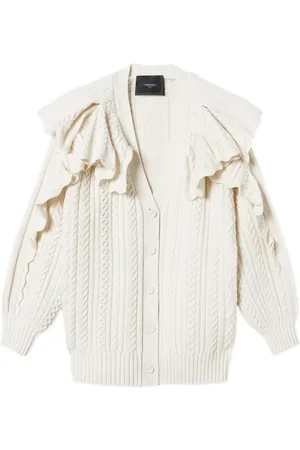 Twin-Set Ruffle-detail cardigan