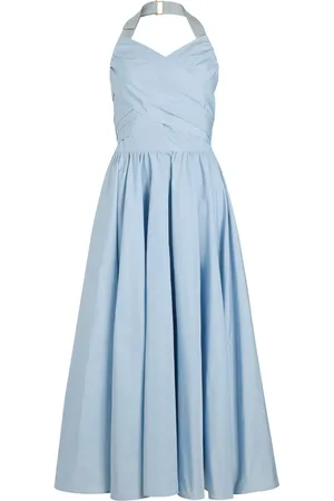 Patou Halterneck faille maxi dress