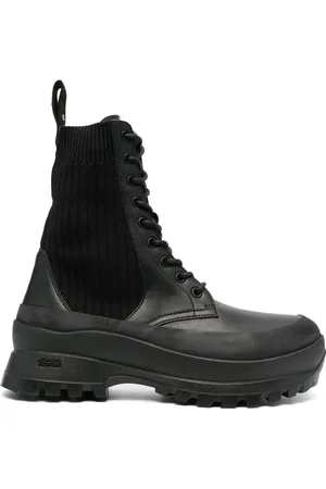 Stella McCartney Trace lace-up combat boots
