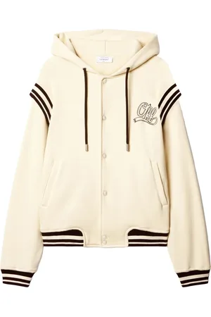 OFF-WHITE Fleece varsity hoodie