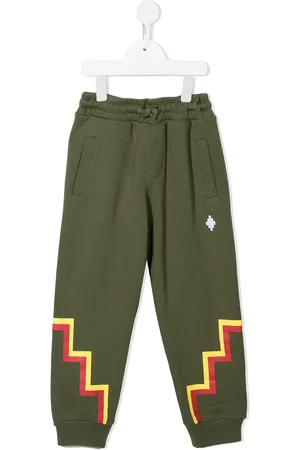MARCELO BURLON Cross-motif track pants