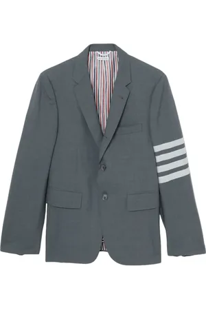 Thom Browne 4-Bar stripe single-breasted blazer