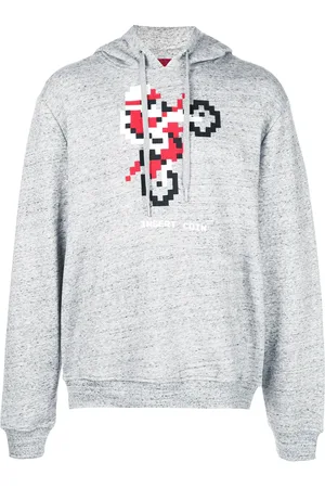 MOSTLY HEARD RARELY SEEN Motorcycle print hoodie