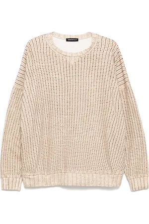 UNDERCOVER Fake knit printing sweater