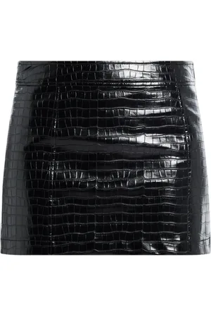 Michael Kors Crocodile-effect mini skirt