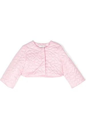 MONNALISA Quilted-finish jacket