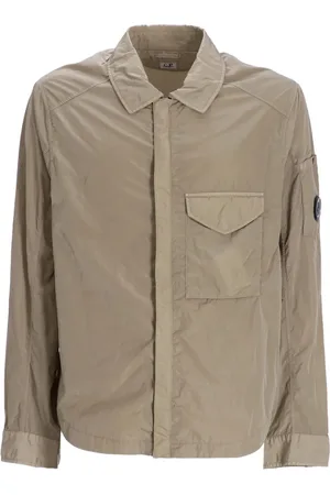 C.P. Company Lens-detail zip-up shirt jacket