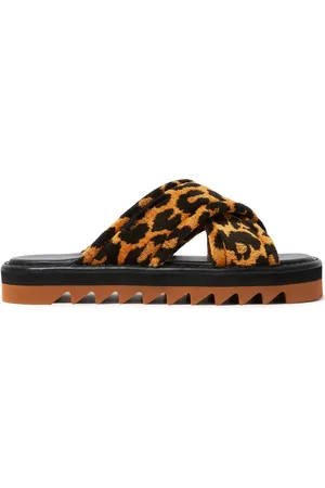 Stella McCartney Leopard-print slides