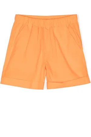 Kindred Elasticated-waistband cotton shorts