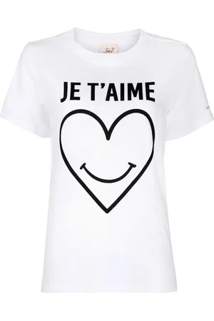 Cinq A Sept Smiling Heart T-shirt
