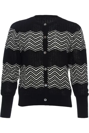 ERES Club chevron-pattern cardigan