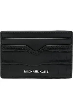 Michael Kors Crocodile-embossed cardholder