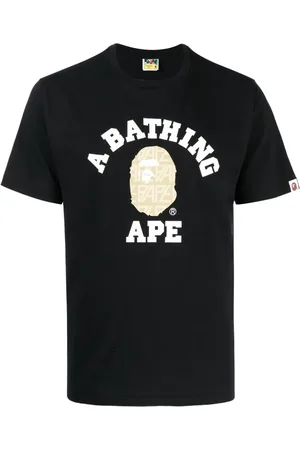 A Bathing Ape Logo-print cotton T-shirt