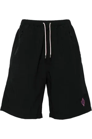 MARCELO BURLON Graffiti Cross bermuda shorts