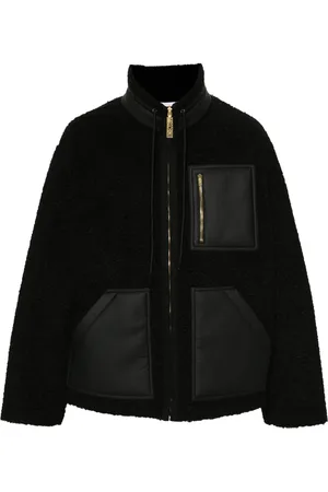 Moschino Faux-shearling jacket