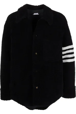 Thom Browne 4-Bar shearling jacket