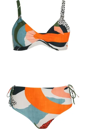 Lygia & Nanny Marcela abstract-print bikini set