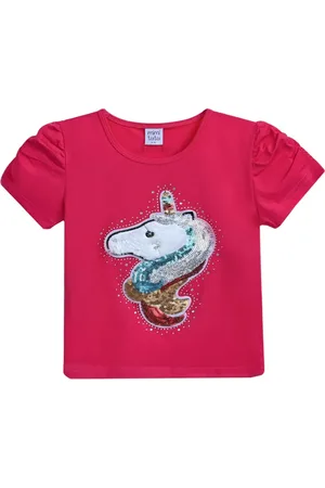 Mimi Tutu Unicorn-appliqu?? T-shirt