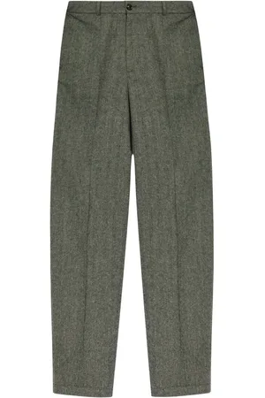 Moncler Herringbone pattern tailored trousers