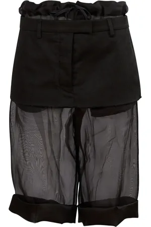 Maison Margiela Deconstructed layered midi skirt