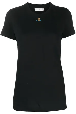 Vivienne Westwood Orb logo-embroidery cotton T-shirt