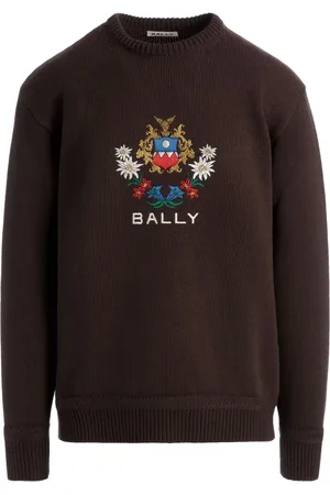 Bally Alpine Flowers-embroidery sweatshirt